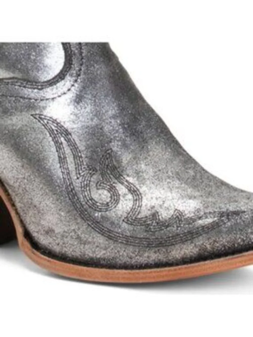 CORRAL BOOTS Made In Mexico Leather Embroidered Tall Top Pointy Toe Boots - Picture 4 of 5
